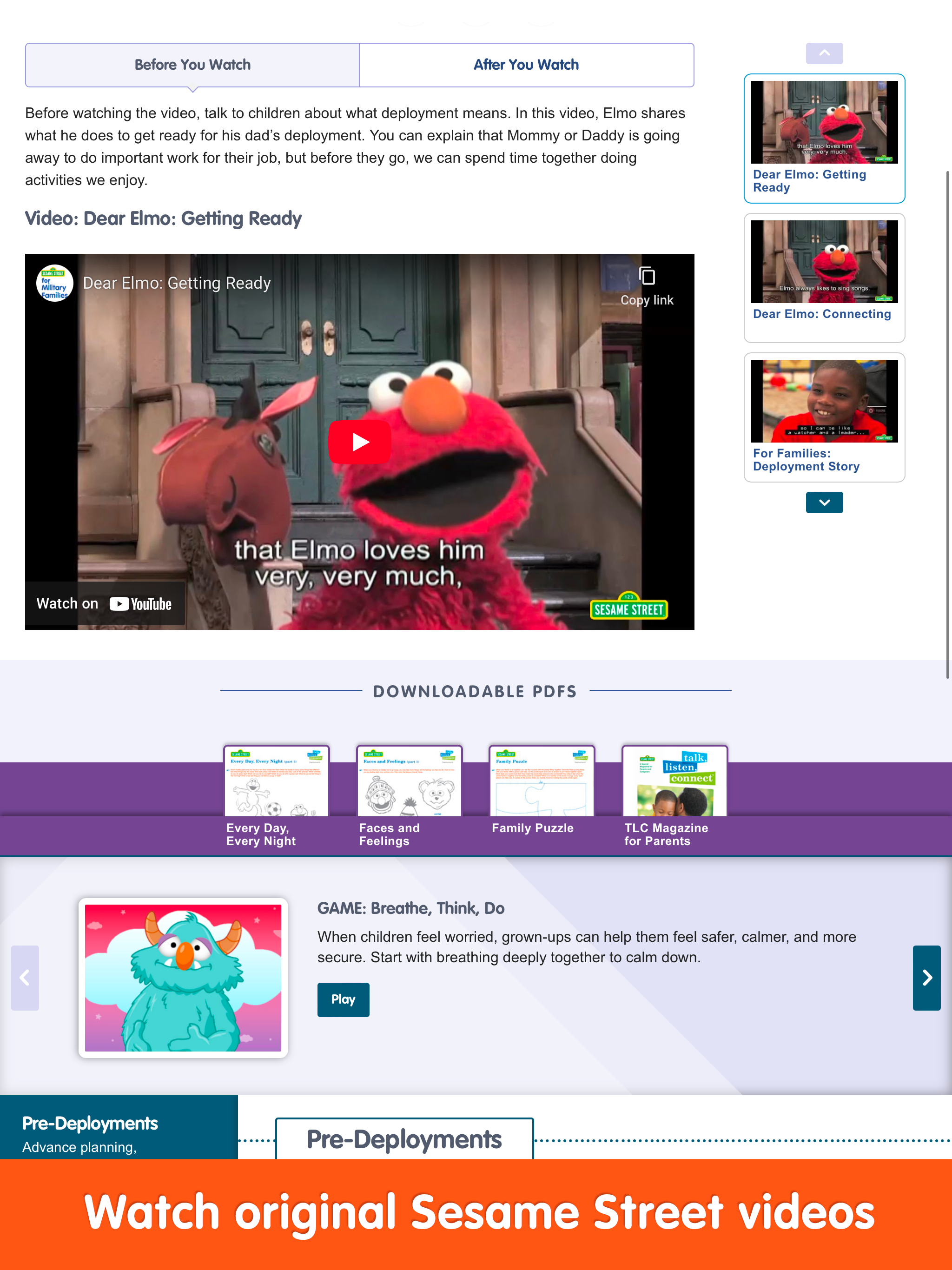 Sesame for Military Families screenshot 7