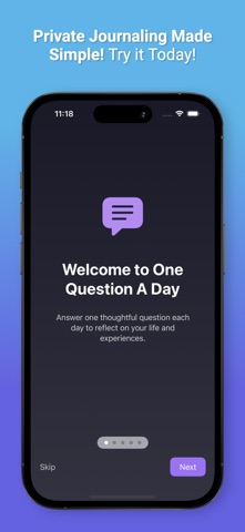 One Question A Day screenshot