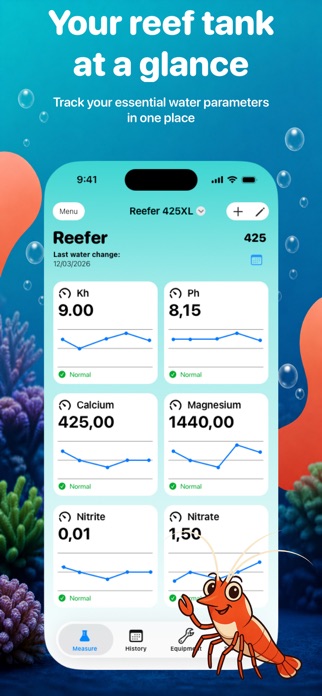 Reef Buddy: Reef Tank Tracker Screenshot 1 of 4