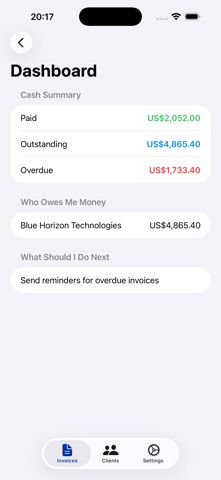 Invoice Generator Billing Screenshot 1 of 6
