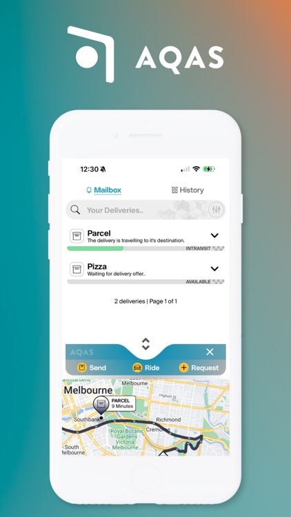 Aqas - Delivery, Ride, Request