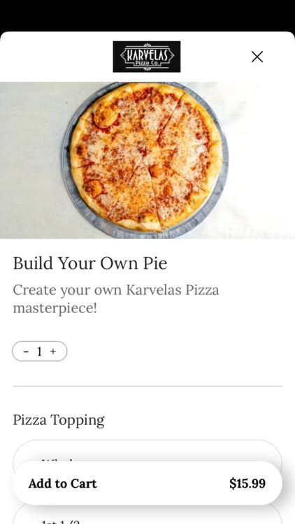 Karvelas Pizza Company screenshot-3