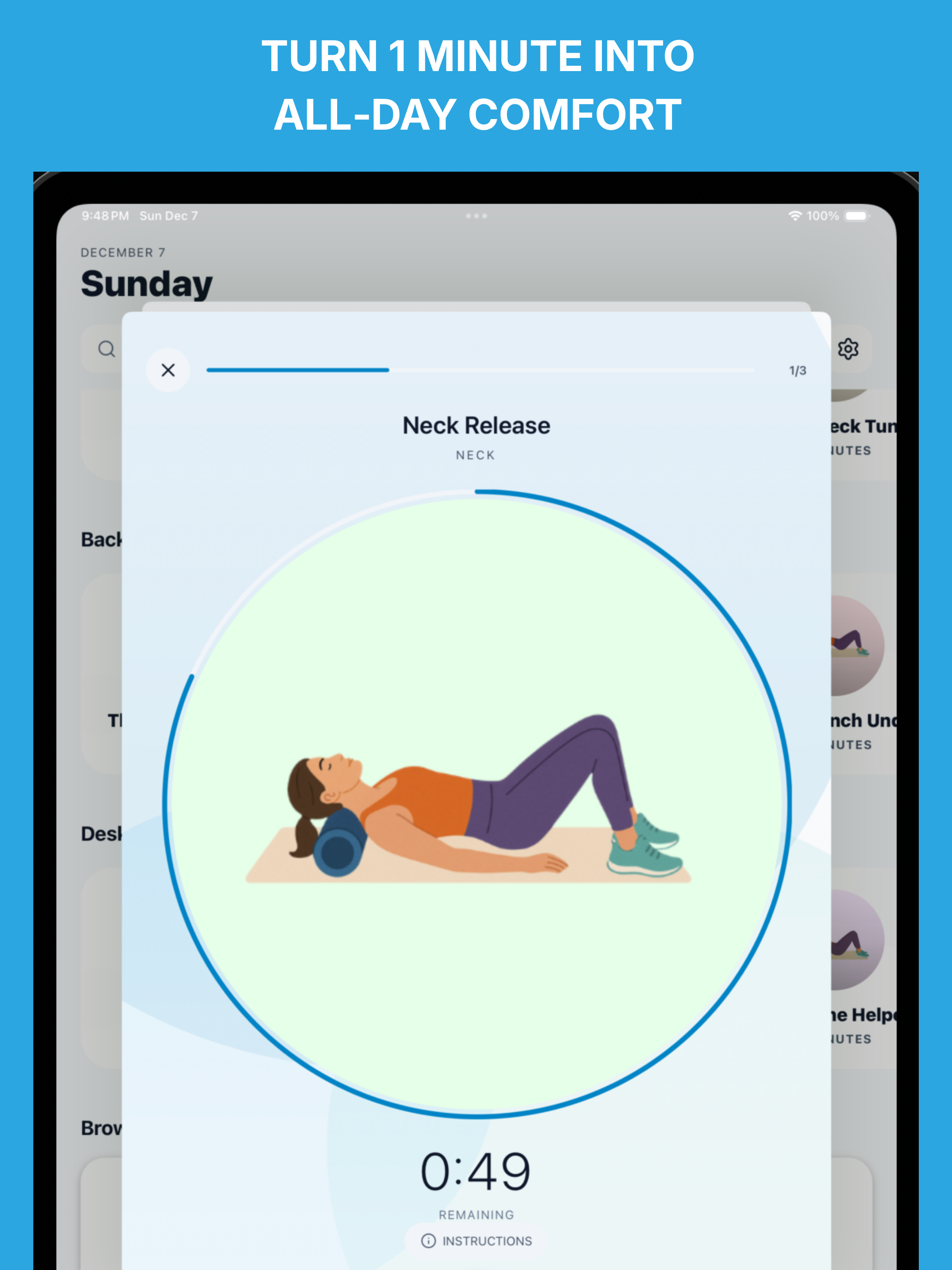 Rollr: Foam Roller Exercises