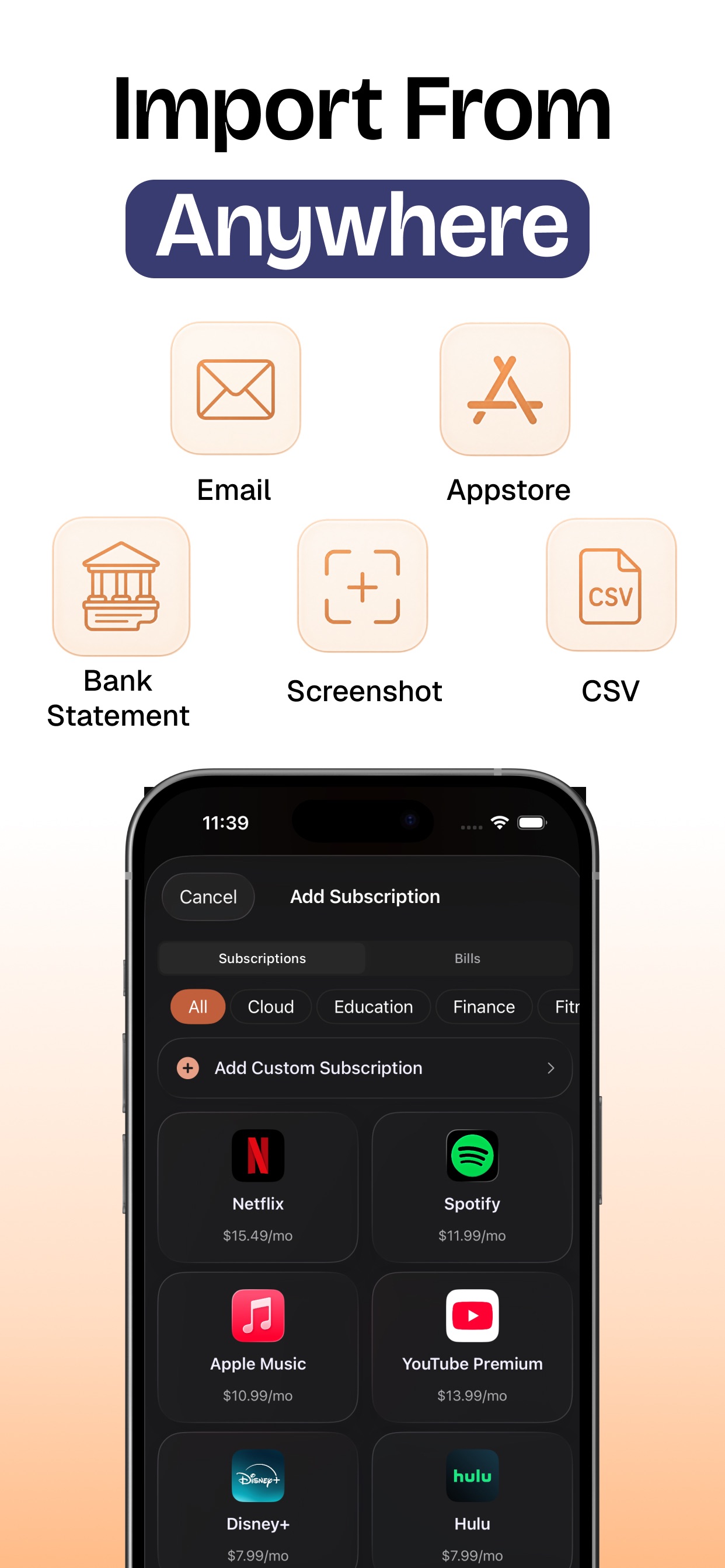 Subscription Tracker - Censo screenshot 3