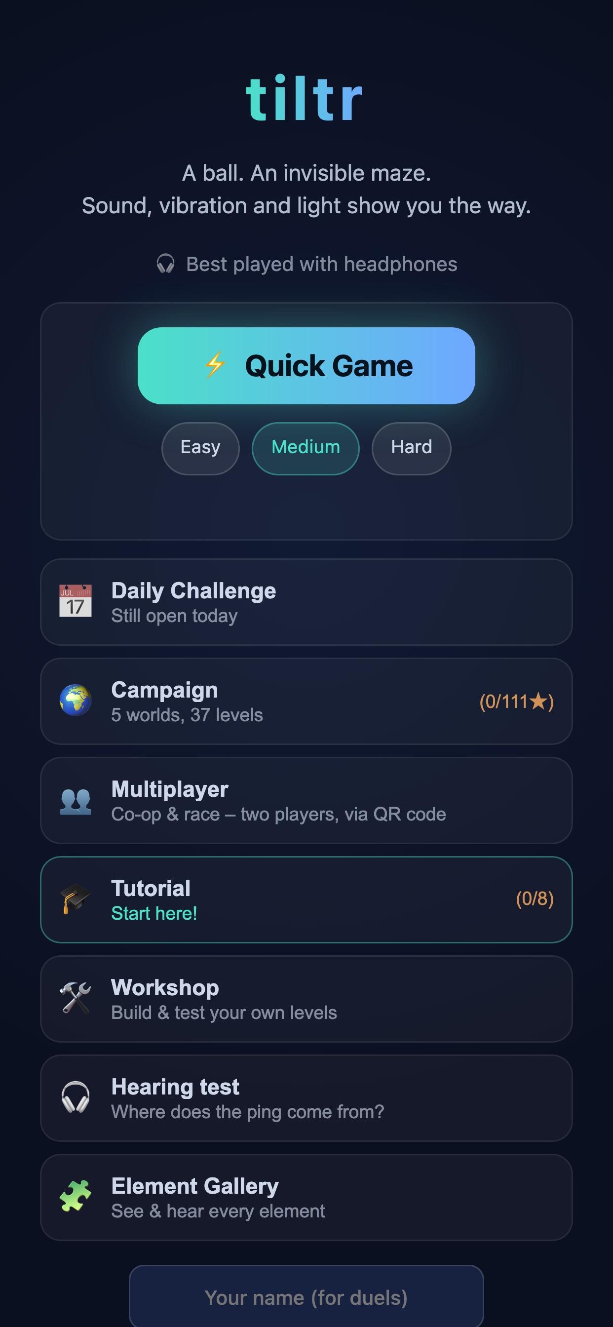Screenshot 2 of tiltrmaze