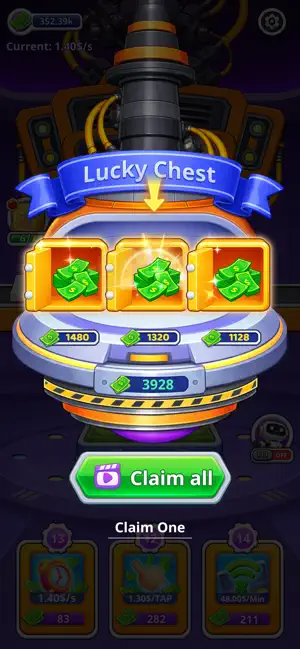 Idleio Moneyora Factor screenshot 3