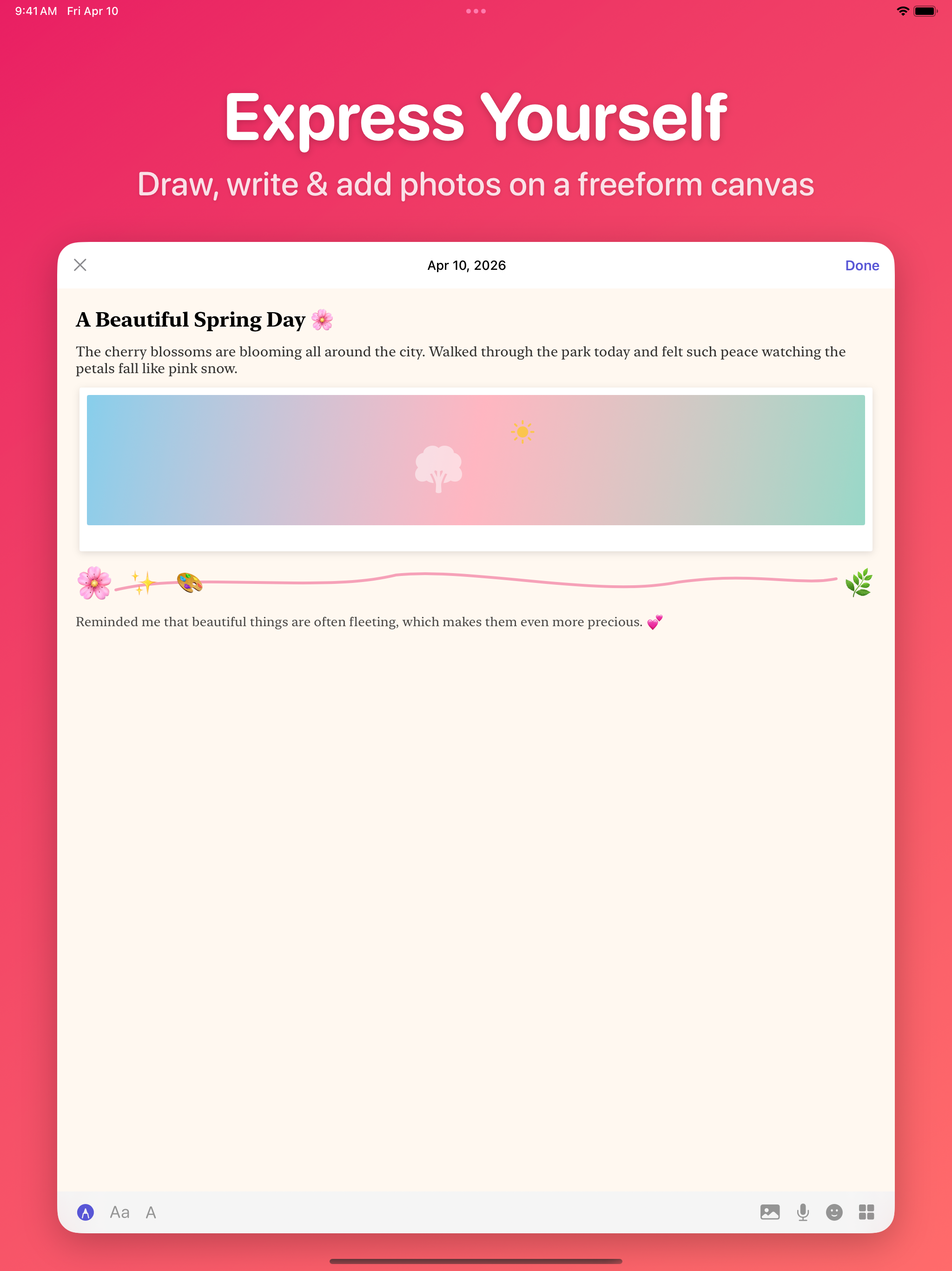 Canvary - Creative Diary screenshot 11