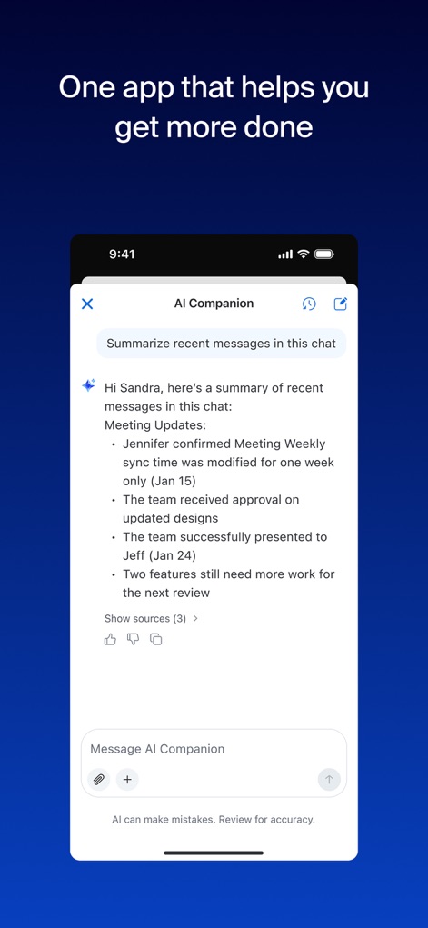 Zoom Workplace - AI Companion in Action