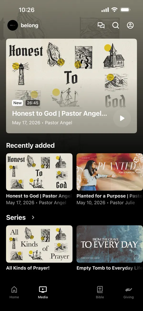 Screenshot #2 pour Belong Church SA