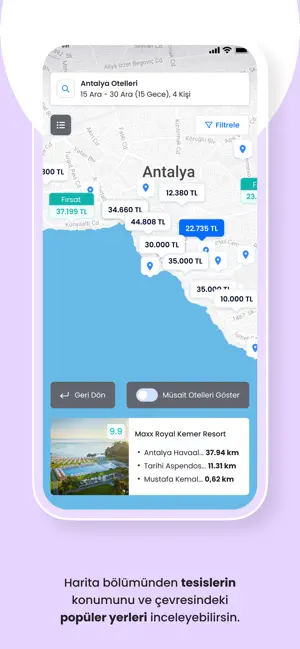 Etstur: Otel & Tur & Tatil iPhone screenshot 6