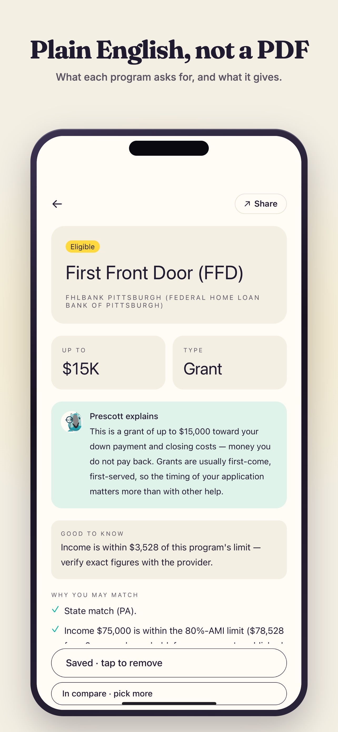Screenshot 3 of Hey Prescott: Homebuyer Help