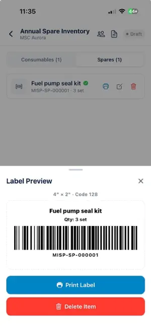 MarineStoreMate screenshot 2