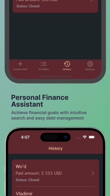 Debt Tracker: never lose it screenshot-3