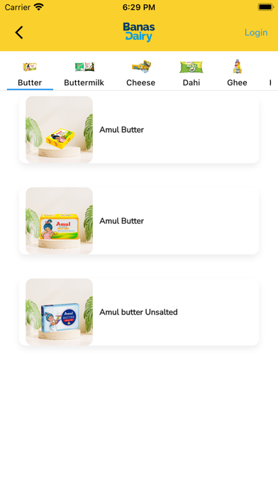 Banas Dairy Screenshot