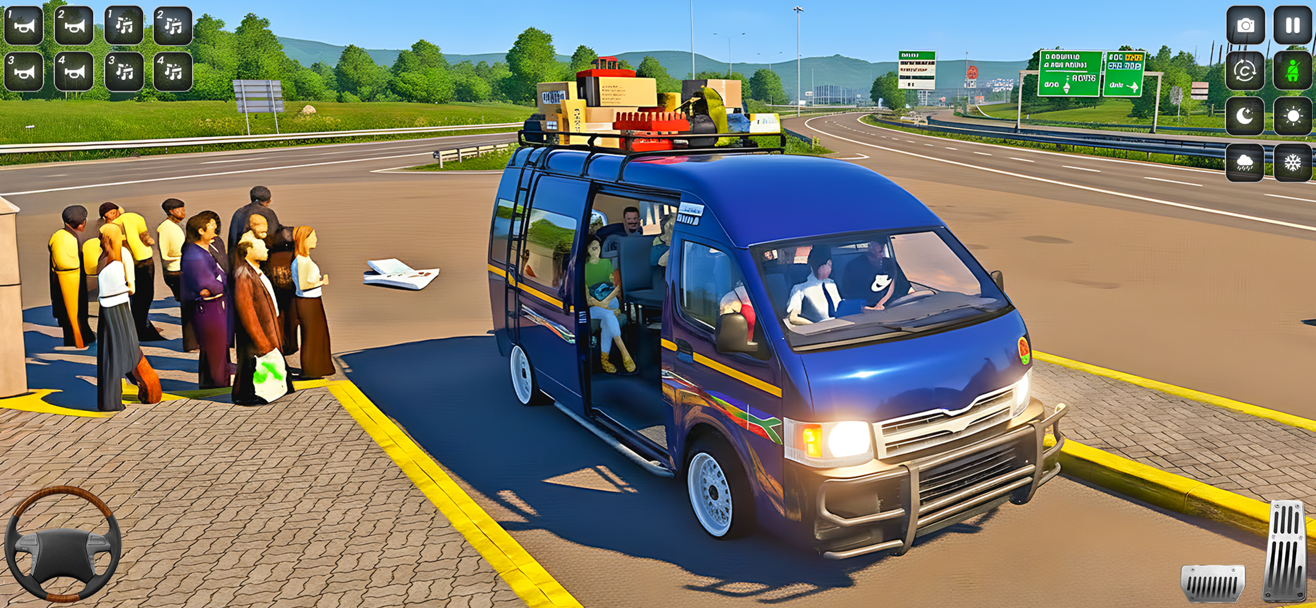 Dubai Van Driving Simulation screenshot 8
