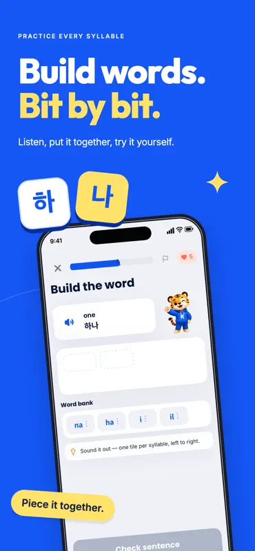 Kori: Learn Korean & Hangul screenshot 6 of 9