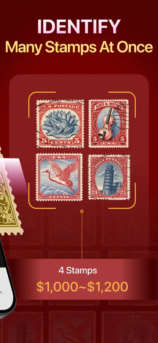 #2. Stamp Value Identifier (iOS) Ved: Free App Studio