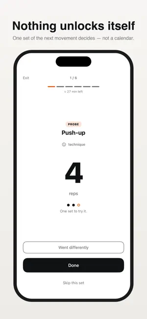 Dredfit: Bodyweight Workouts screenshot 4