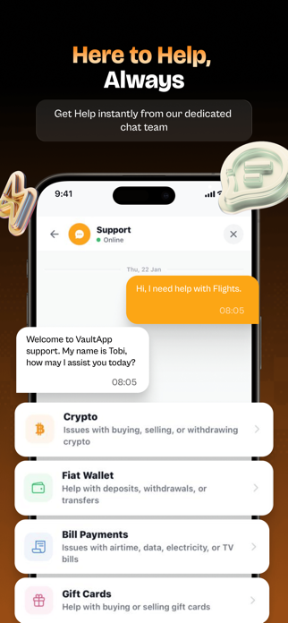 VaultApp – Fly, Redeem & Pay Screenshot 9 of 9