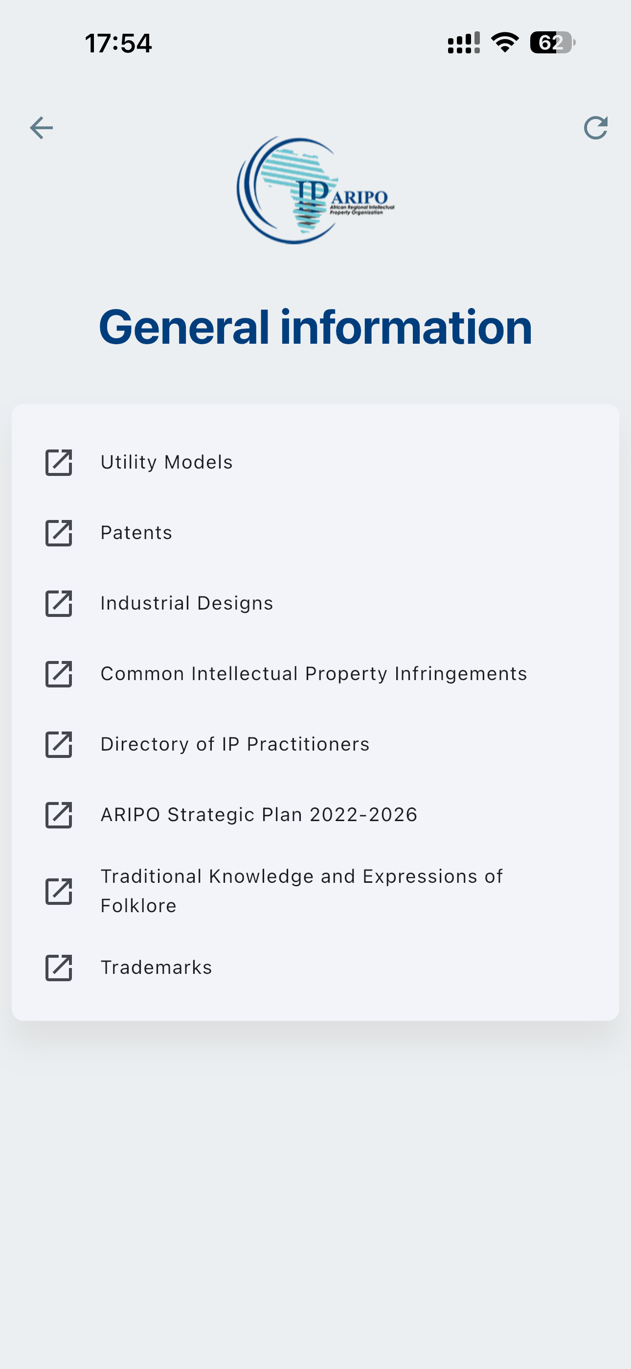 ARIPO Mobile screenshot 4