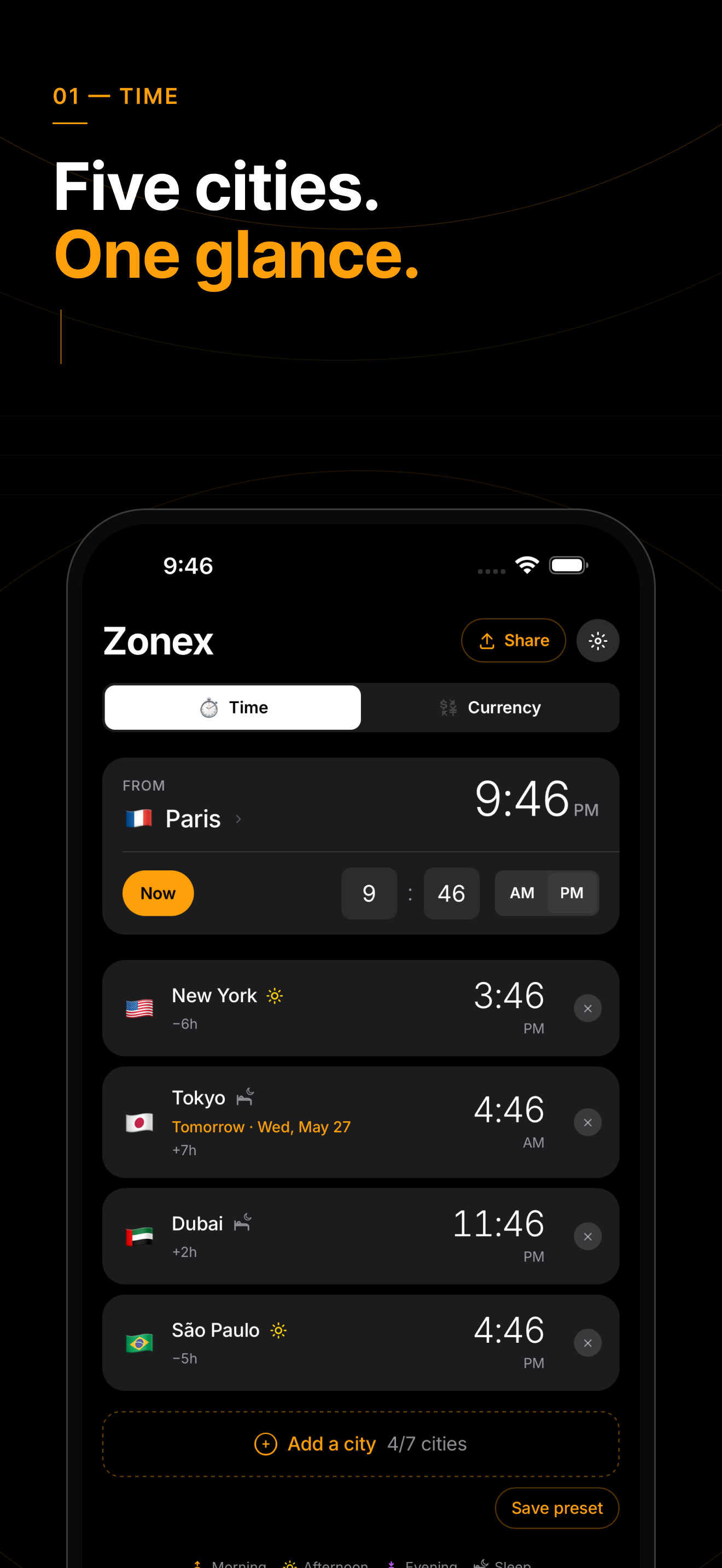 Zonex Time & Currency