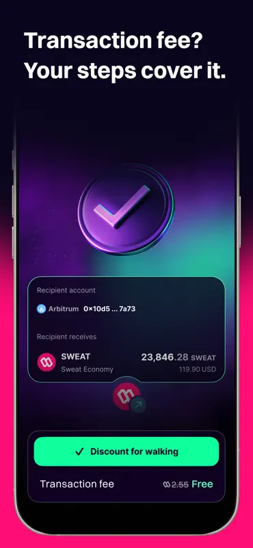 Sweat Wallet: Camina y Gana screenshot 7 of 8