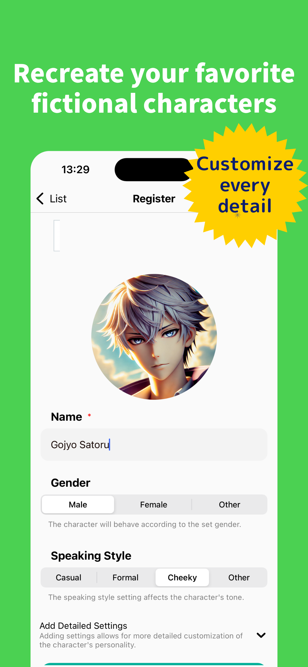 Moshas: AI Chat Custom Buddy