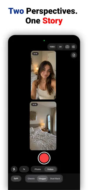 DualCam - Dual Shot Recorder screenshot 4