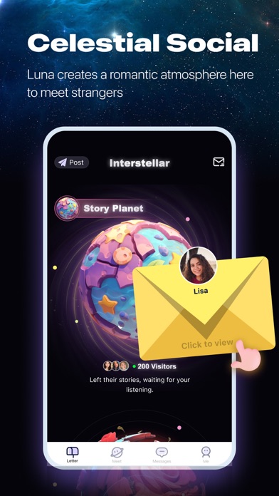 Luna Chat - Night Video Call Screenshot