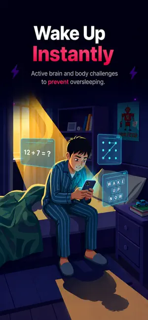 AlarmX - Anti Snooze Clock screenshot 3