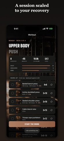 Basis: Workout & Meal Plan iPhone screenshot