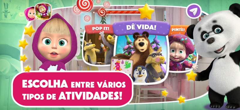 Masha e o Urso Escola de Arte screenshot 3