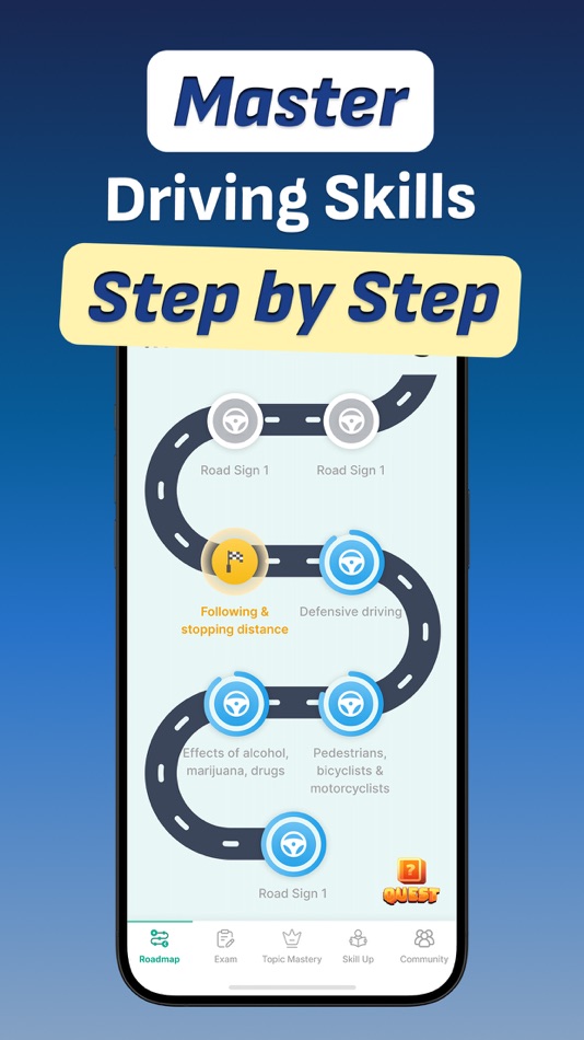 #3. DMV Practice Test 2026 OneDMV (iOS) By: Mai Nguyen Thi