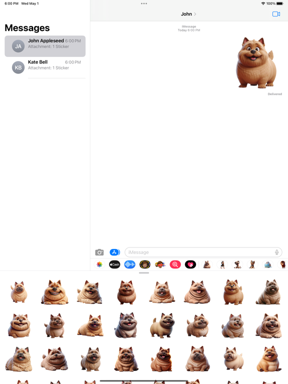 Screenshot #4 pour Fat Cairn Terrier Stickers