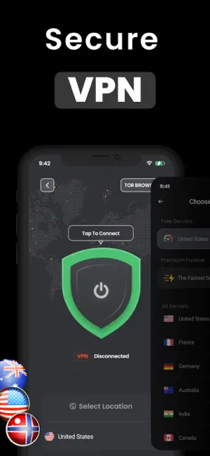 Tor Browsing & VPN Security screenshot 2