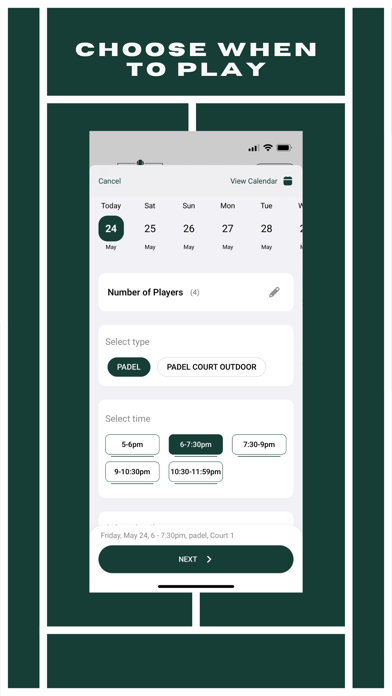 U Padel Screenshot