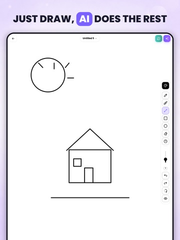 AI Art Generator - Sketch AI iPad screenshot