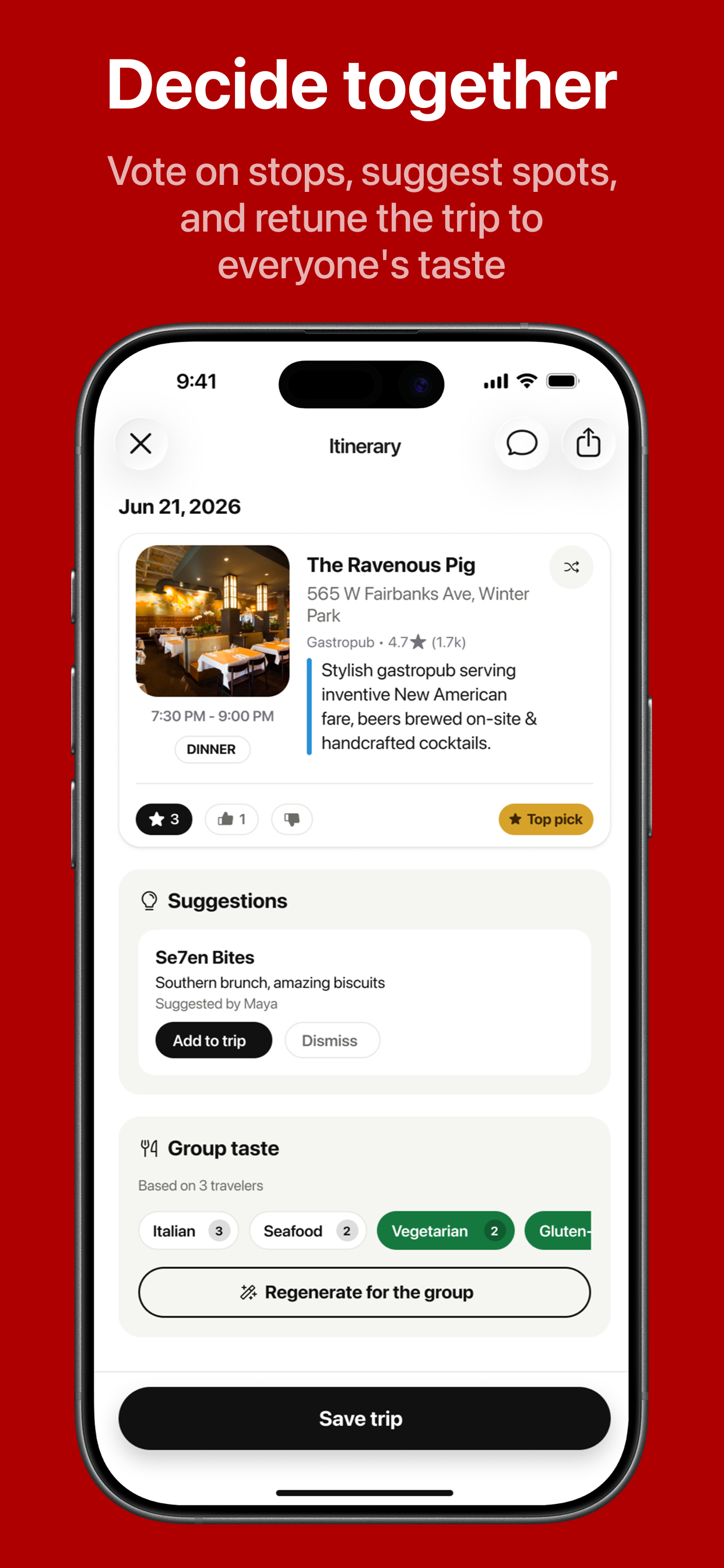 CityBites: Food Travel Planner screenshot 6