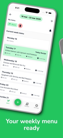 RecetAI: AI Recipe Generator iPhone screenshot