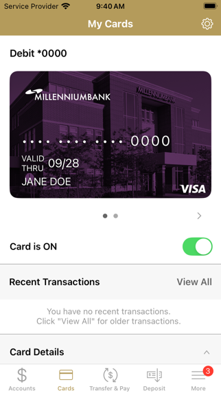Millennium Bank iPhone screenshot 6 - Finance app