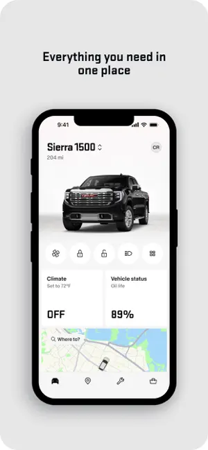 myGMC screenshot 2