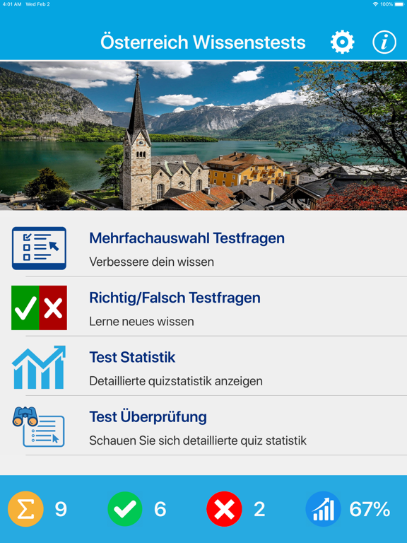 Screenshot #4 pour Österreich Wissenstest