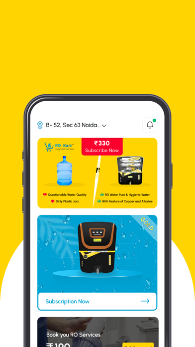 RO KART app screenshot