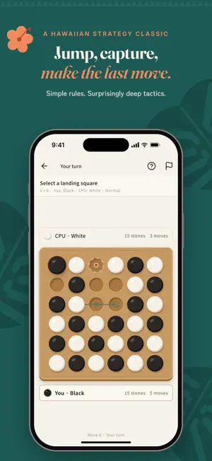 Konane: Hawaiian Board Game screenshot 1