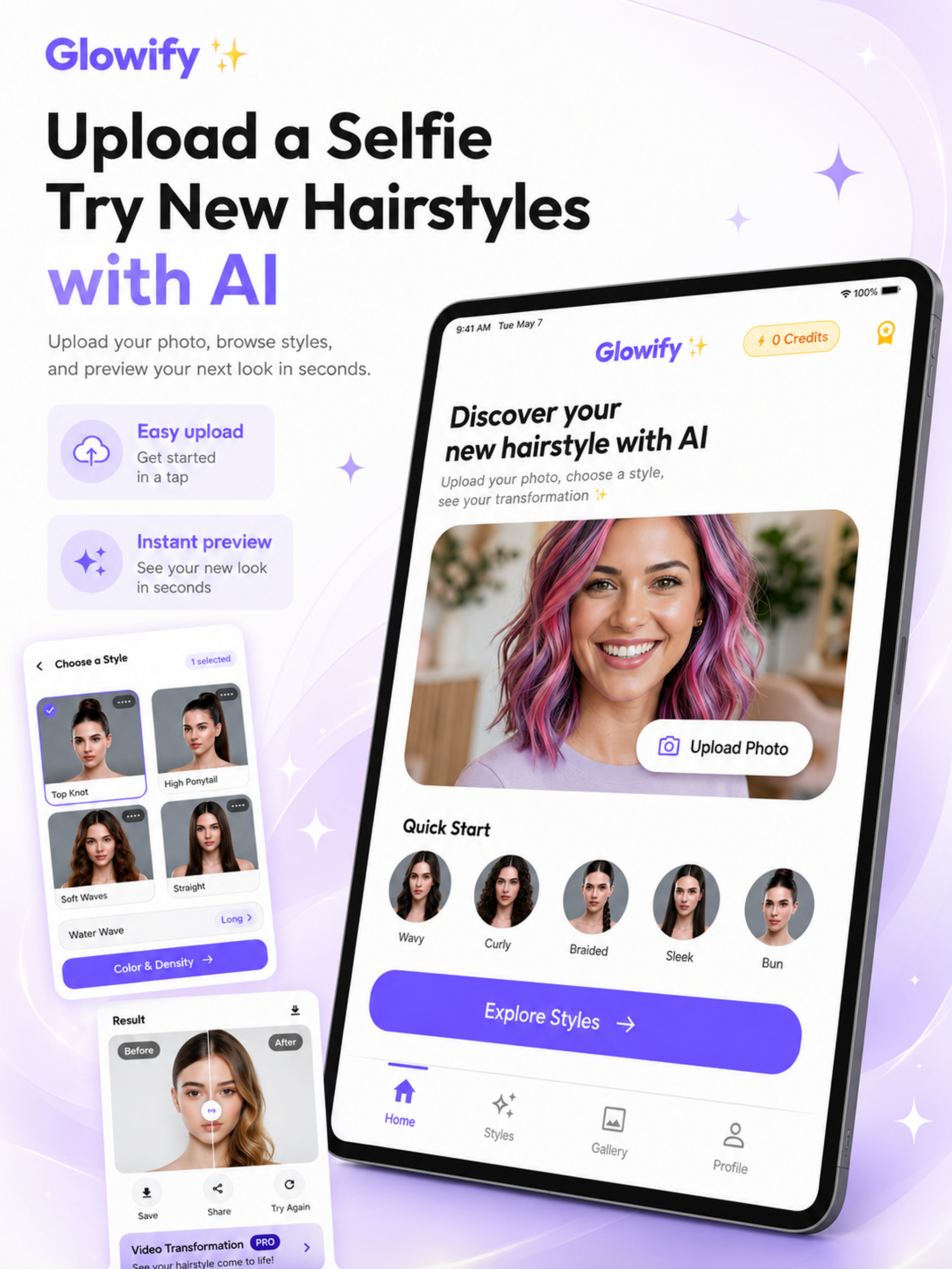 Glowify Ai: Hair Creator