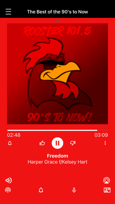 Screenshot 1 of The Rooster 101.5 App