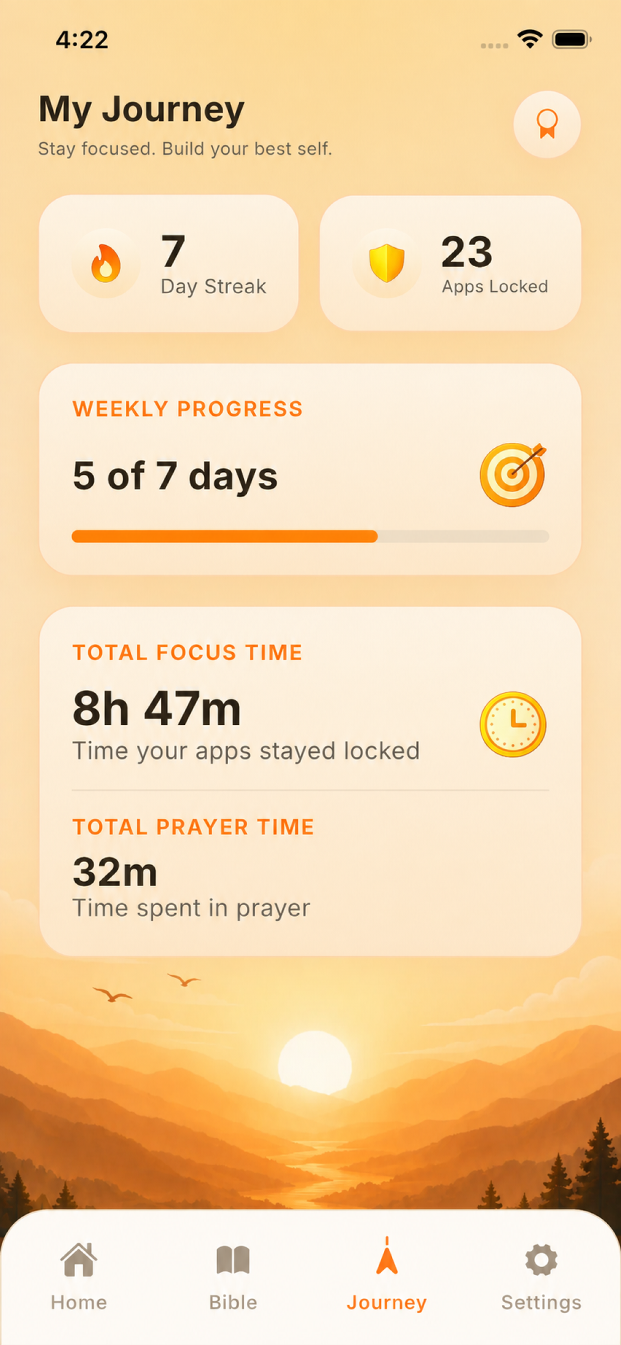 Prayer App Blocker: Bible screenshot 3