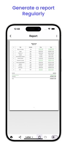 Electronics Inventory Scanner screenshot