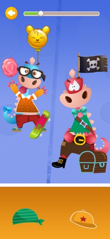 Dinosaur games for kids 3-8 iPhone screenshot