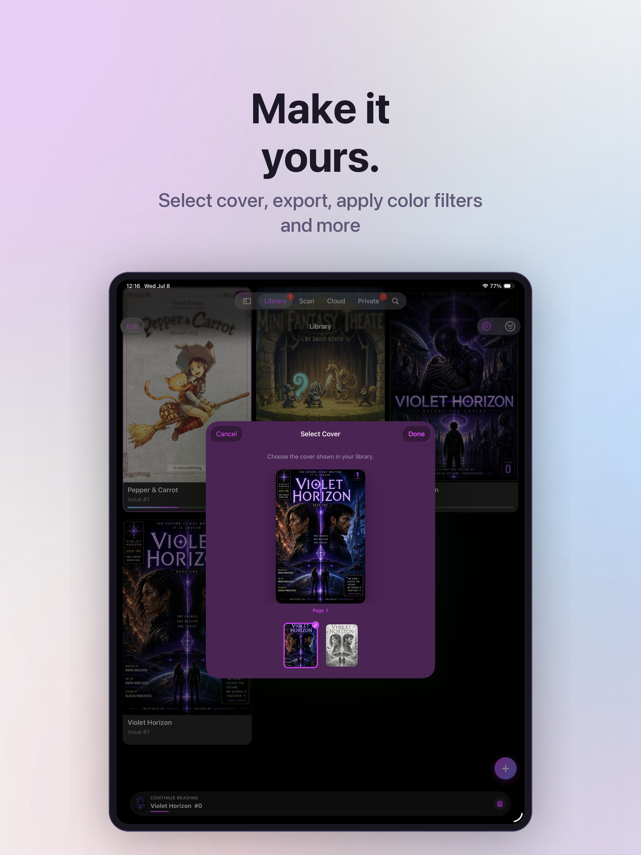 Lenticule: Comic Book Reader screenshot 20